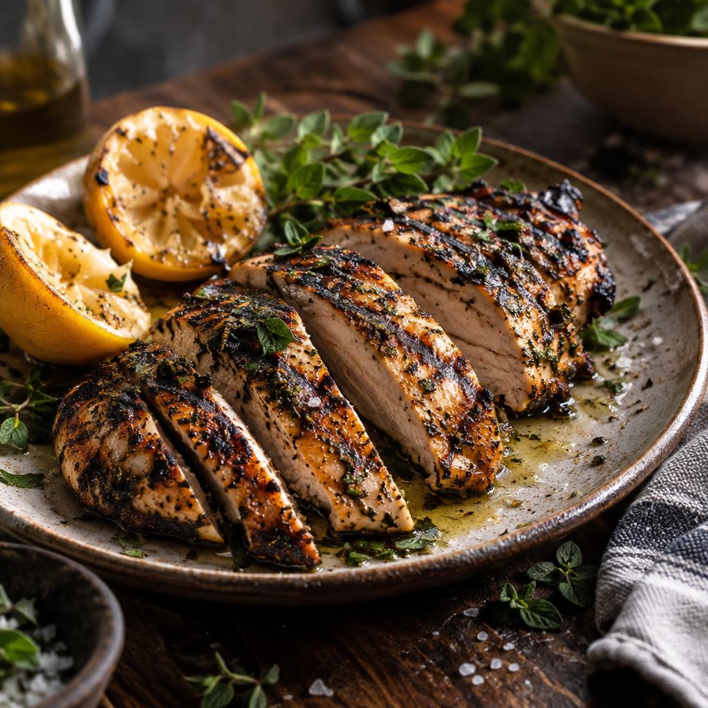 Lime & Herbs Chicken Rice Bowl